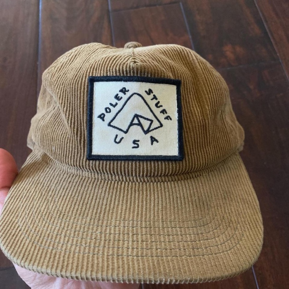 Brown corduroy Poler Stuff SnapBack